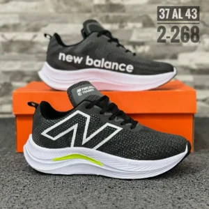 Zapatilla Hombre NB Blanco Negro