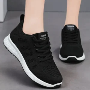 zapatilla negra mujer
